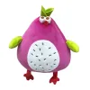 Cute pink pitaya-shaped plush fabric soft and adorable figurines for children's gift collection Item Picture